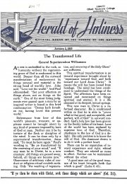 Title Page of Herald of Holiness - January 5, 1955