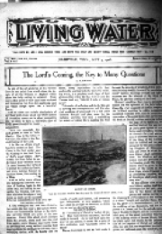 Living Water Front Page