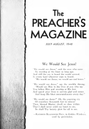 Title Page of Preacher's Magazine