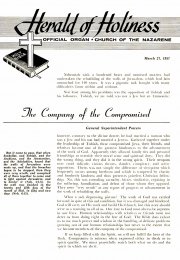 Herald of Holiness - March 27, 1957