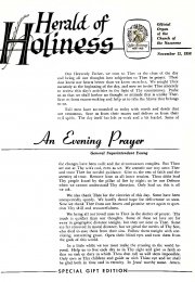 Herald of Holiness - November 12, 1958