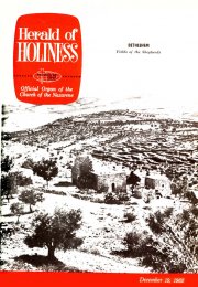 Herald of Holiness - December 19, 1962