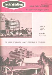 Herald of Holiness - August 12, 1970
