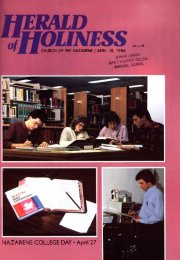 Herald of Holiness - April 15, 1986