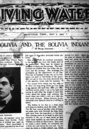 Living Water, May 6, 1909