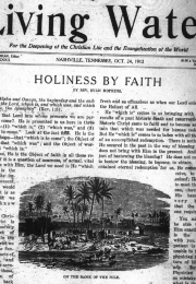 Living Water, Oct. 24, 1912