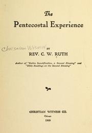 The Pentecostal Experience