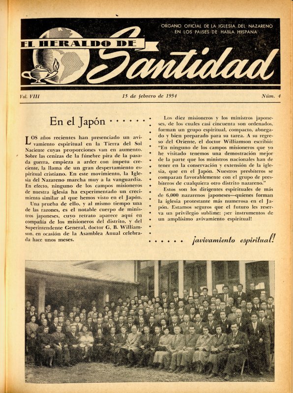 Portada: En el Japón, ¡Avivamiento espiritual!