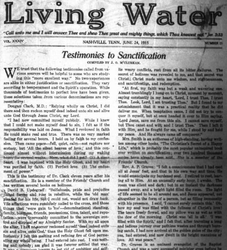 Living Water, June 24, 1915